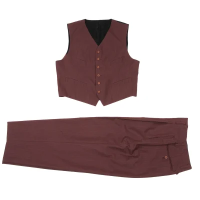 Jean Paul GAULTIER HOMME Wool Blend Pinstripe Vest & Pants