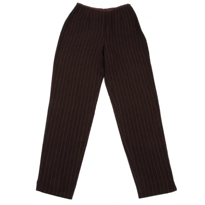 Jean Paul GAULTIER CLASSIQUE Herringbone Weave Pinstripe Pants