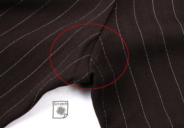 Jean Paul GAULTIER CLASSIQUE Herringbone Weave Pinstripe Pants K-174539_009