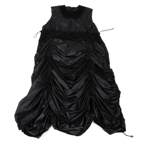JUNYA WATANABE Mesh Switching Parachute Dress K-174541_002