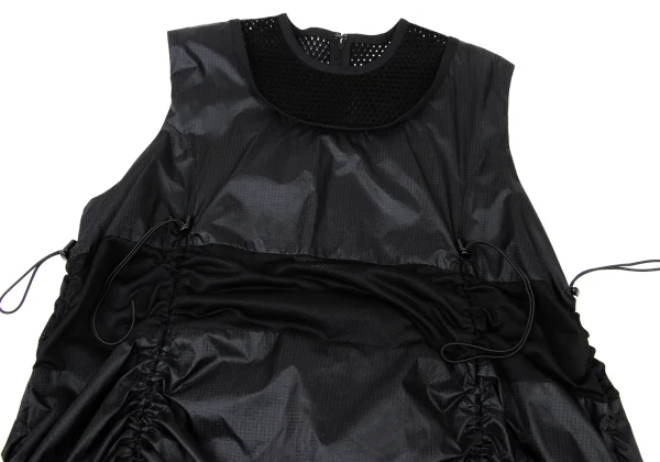 JUNYA WATANABE Mesh Switching Parachute Dress K-174541_003