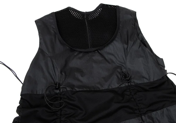 JUNYA WATANABE Mesh Switching Parachute Dress K-174541_015