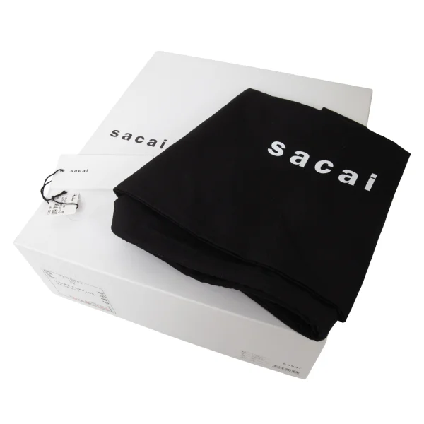 sacai Platform Side-Gore Leather Chelsea Boots K-174545_011