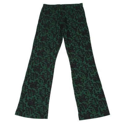 zucca Bijou Embellishment Botanical Print Pants