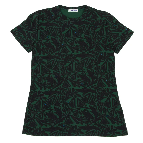 zucca Bijou Embellishment Botanical Print T Shirt & Pants K-174548_003