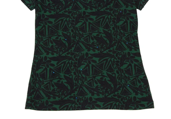 zucca Bijou Embellishment Botanical Print T Shirt & Pants K-174548_006