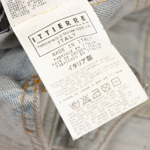 D&G Dust Finish Cropped Denim Jacket K-174549_017