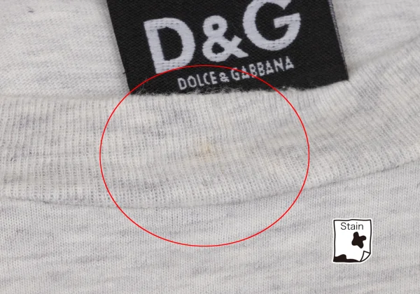 D&G Logo Printed Melange T Shirt K-174550_003