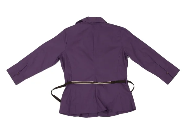 NARACAMICIE Cotton Belted Blouse K-174552_011