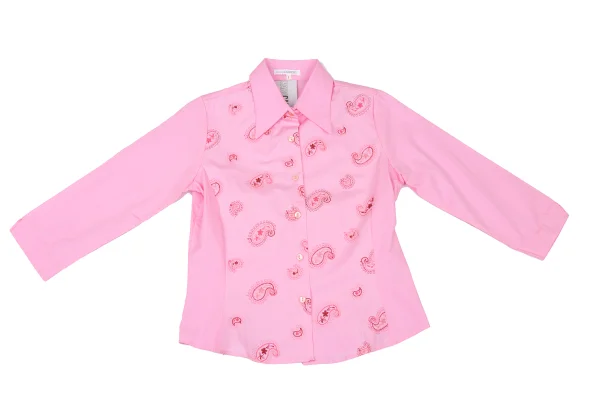 NARACAMICIE Paisley Embroidery Blouse K-174553_002