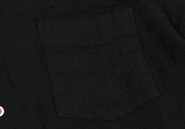 COMME des GARCONS HOMME PLUS Switching Dyed Wool Crape Shirt K-174557_005
