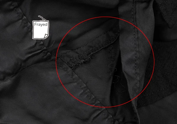 COMME des GARCONS HOMME PLUS Switching Dyed Wool Crape Shirt K-174557_009