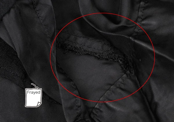 COMME des GARCONS HOMME PLUS Switching Dyed Wool Crape Shirt K-174557_010