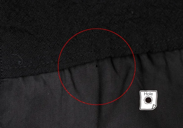 COMME des GARCONS HOMME PLUS Switching Dyed Wool Crape Shirt K-174557_012