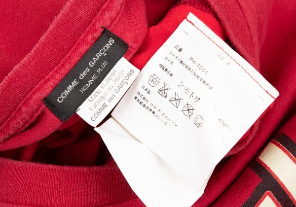 COMME des GARCONS HOMME PLUS Vintage Remake Decadence Long T-Shirt K-174562_012