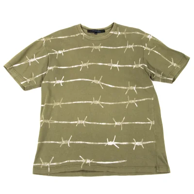 JUNYA WATANABE MAN COMME des GARCONS Barbed Wire Print T-shirt