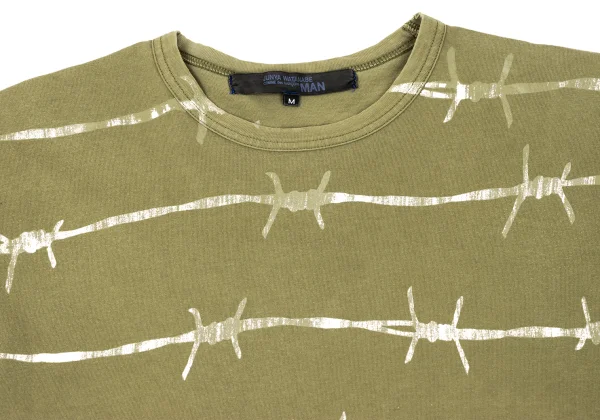 JUNYA WATANABE MAN COMME des GARCONS Barbed Wire Print T-shirt K-174565_002