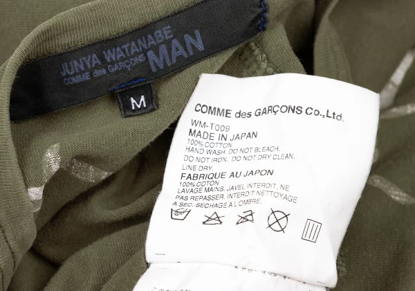 JUNYA WATANABE MAN COMME des GARCONS Barbed Wire Print T-shirt K-174565_014