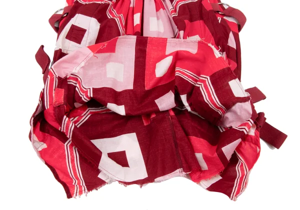 JUNYA WATANABE COMME des GARCONS Geometric Print Sleeveless Parachute Top K-174567_008
