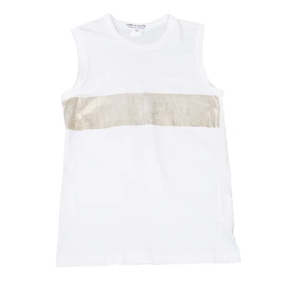 COMME des GARCONS Foil Print Tank Top