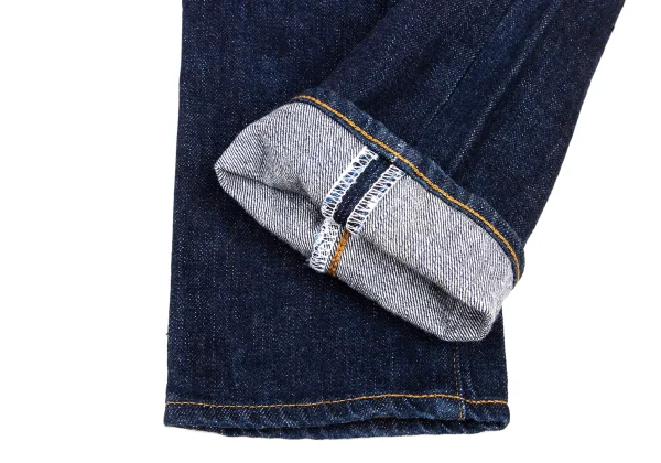 green Logo Button Cropped Jeans K-174569_008
