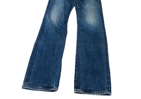 green Logo Button Washed Slim Fit Jeans K-174570_007