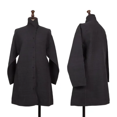 ASHA BY MDS Silk Stitch Design Stand Collar Jacket