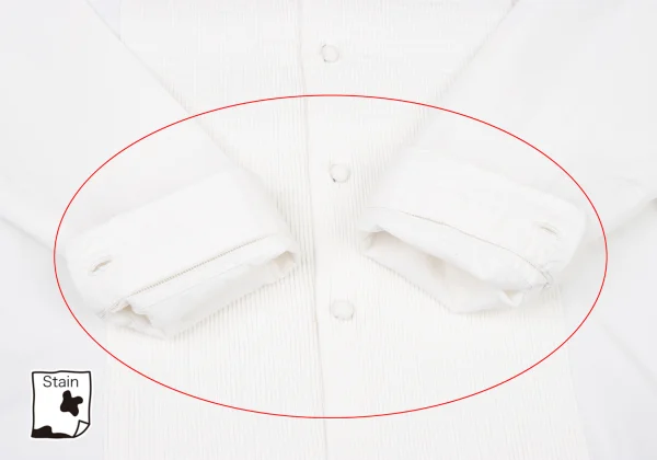 ASHA BY MDS Cotton Front Tuck Band Collar Shirt K-174577_010