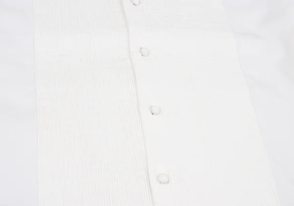 ASHA BY MDS Cotton Front Tuck Band Collar Shirt K-174577_012