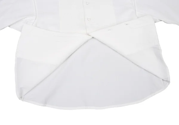 ASHA BY MDS Cotton Front Tuck Band Collar Shirt K-174577_013