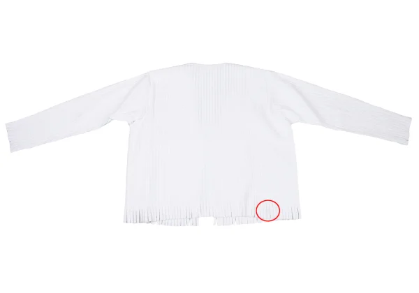 ASHA BY MDS Cotton Taped Fringe Buttonless Jacket K-174579_016