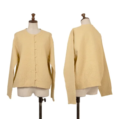 ASHA BY MDS Crinkled Sashiko Collarless Jacket