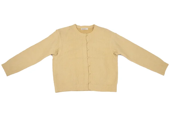 ASHA BY MDS Crinkled Sashiko Collarless Jacket K-174583_002