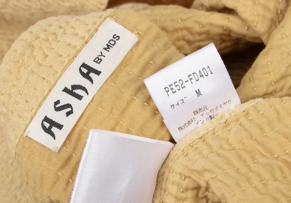 ASHA BY MDS Crinkled Sashiko Collarless Jacket K-174583_014