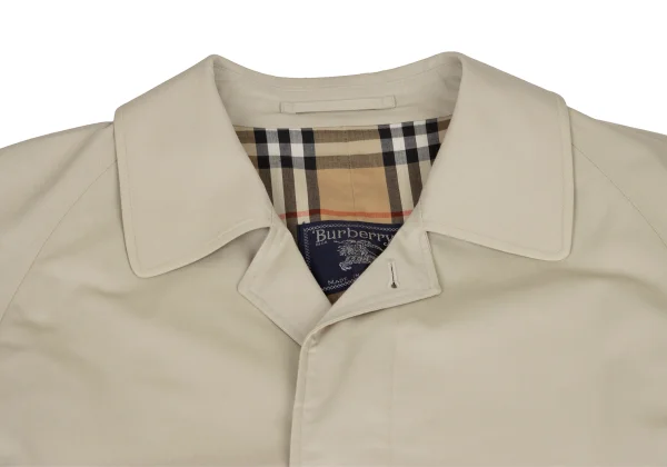 Burberrys' Poly Cotton Nova Check Lining Balmacaan Coat K-174594_003