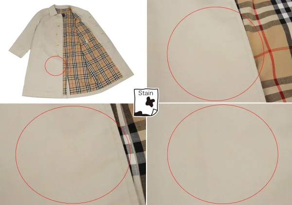 Burberrys' Poly Cotton Nova Check Lining Balmacaan Coat K-174594_011