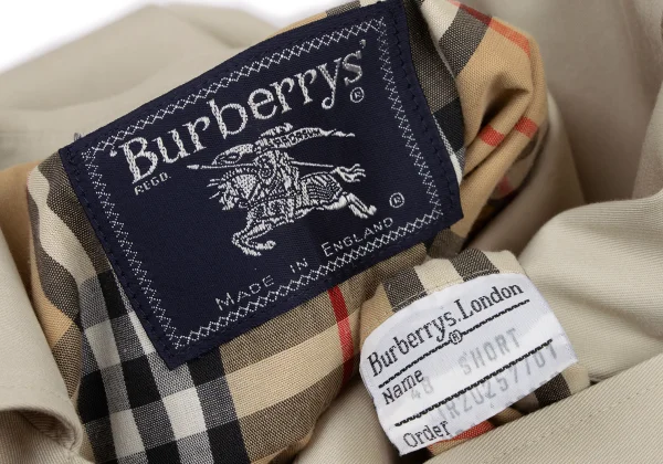 Burberrys' Poly Cotton Nova Check Lining Balmacaan Coat K-174594_018