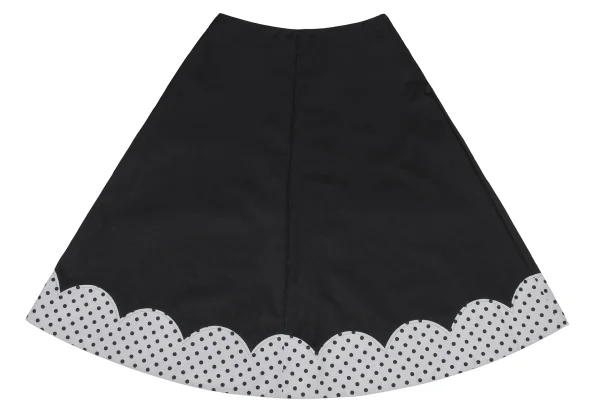 COMME des GARCONS COMME des GARCONS Hem Dot Folding Poly Skirt K-174596_002