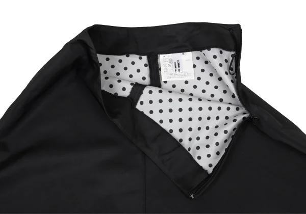 COMME des GARCONS COMME des GARCONS Hem Dot Folding Poly Skirt K-174596_005