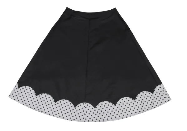 COMME des GARCONS COMME des GARCONS Hem Dot Folding Poly Skirt K-174596_009