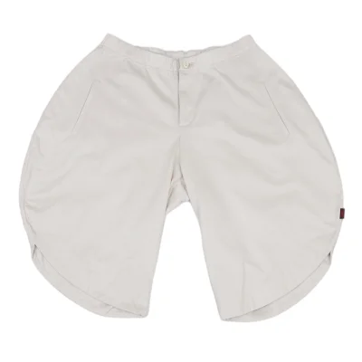 ISSEY MIYAKE HaaT Cotton Poly Curve Shorts