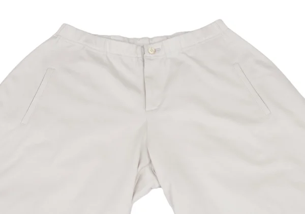 ISSEY MIYAKE HaaT Cotton Poly Curve Shorts K-174598_002
