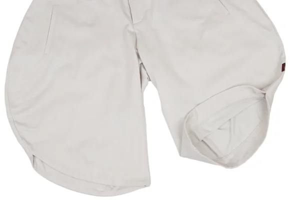 ISSEY MIYAKE HaaT Cotton Poly Curve Shorts K-174598_010