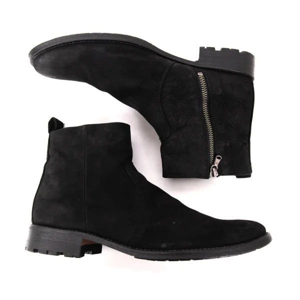 LIMI feu Side-zip Suede Boots K-174602_007