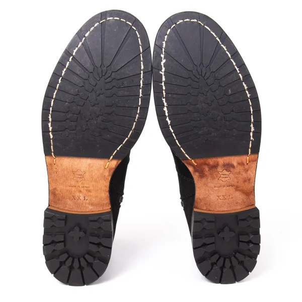 LIMI feu Side-zip Suede Boots K-174602_011