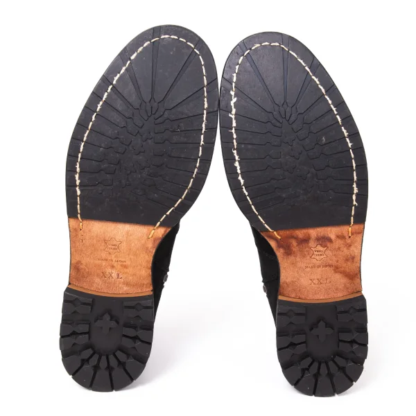 LIMI feu Side-zip Suede Boots K-174602_014