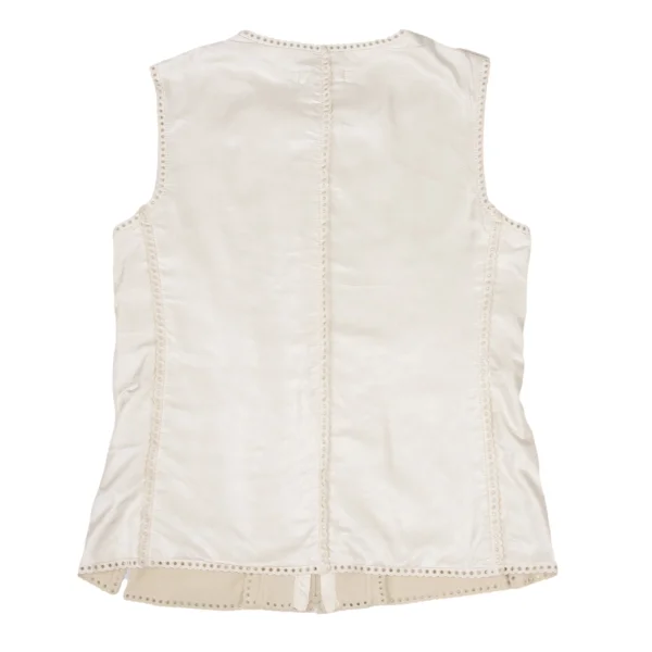 ISSEY MIYAKE Fleece Lining  Ultrasonic-Cut Vest K-174603_009