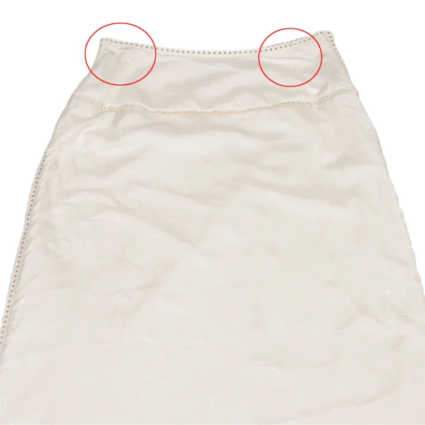 ISSEY MIYAKE Fleece Lining Ultrasonic Cutting Skirt K-174604_003