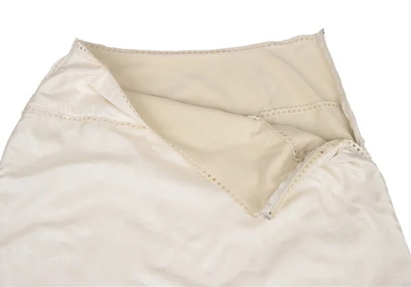 ISSEY MIYAKE Fleece Lining Ultrasonic Cutting Skirt K-174604_006