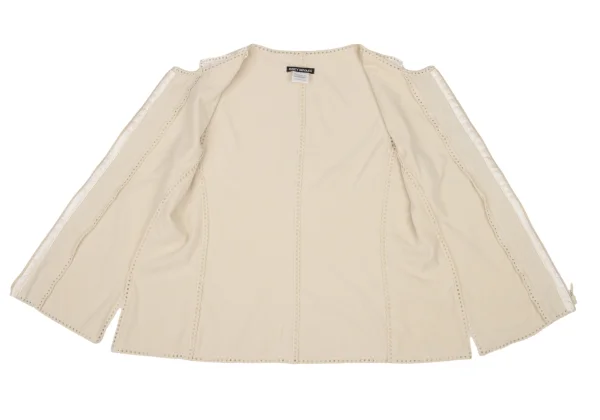 ISSEY MIYAKE Fleece Lining Ultrasonic Cutting Vest & Skirt K-174605_007